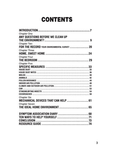 Allergy Avoidance in the Home